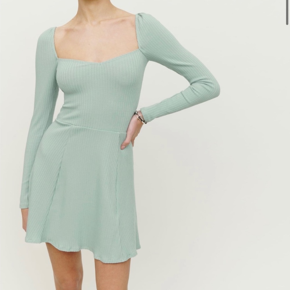 Reformation Bruno Knit Dress